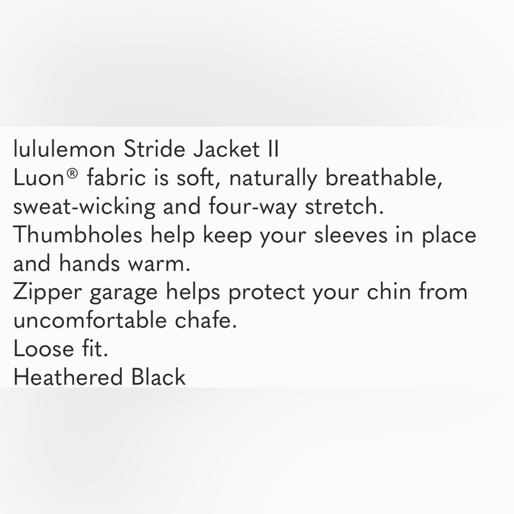 Lululemon Stride Jacket - image 6